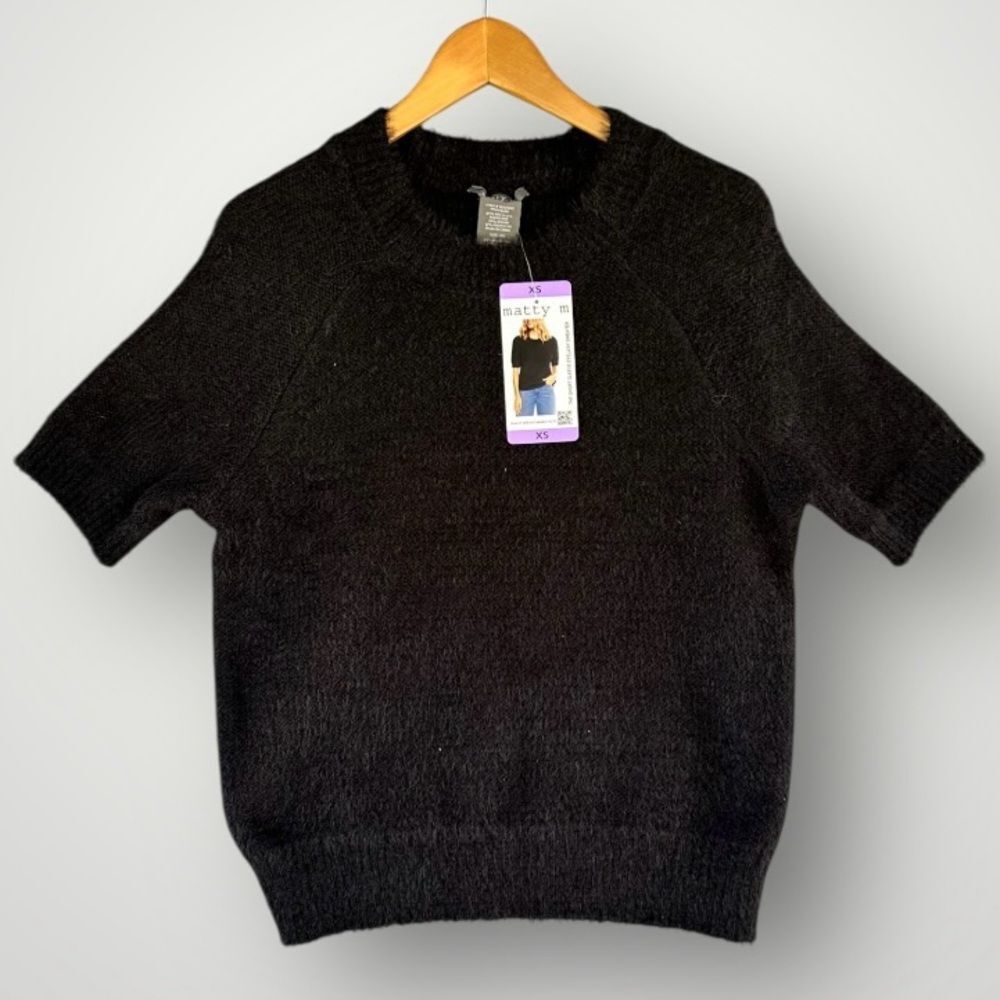 🎉5 for $45🎉 NWT Matty M top blouse shirt size XS black